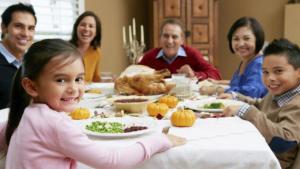 Thanksgiving Dinner Family