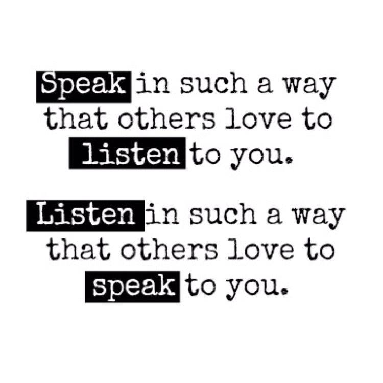 Speak Listen Words